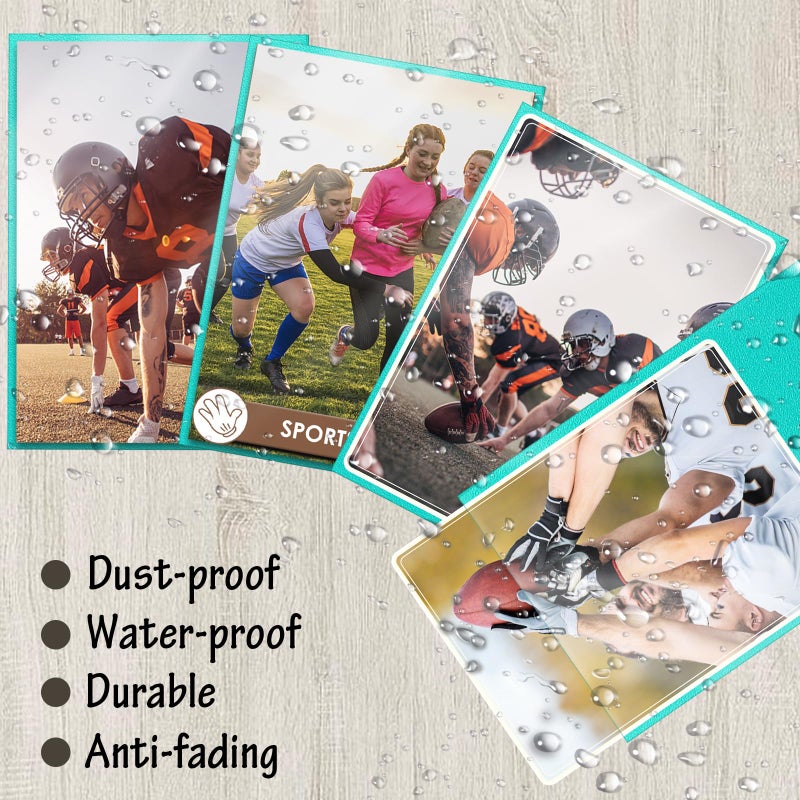 Kitoyz 500 Pcs Card Sleeves for Trading Card, Matte Card Sleeves Deck Card Protectors Compatible with Baseball Cards, Sports Cards, Game Cards (Mint) - Image 3